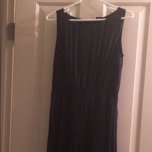 WHBM chiffon pleated dress